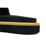 Louis Vuitton Pool Pillow Flat Comfort Mule Yellow Label Green Denim