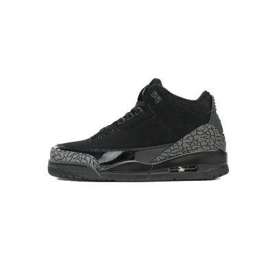 Air Jordan 3 Retro Black Cat  136064-002 01