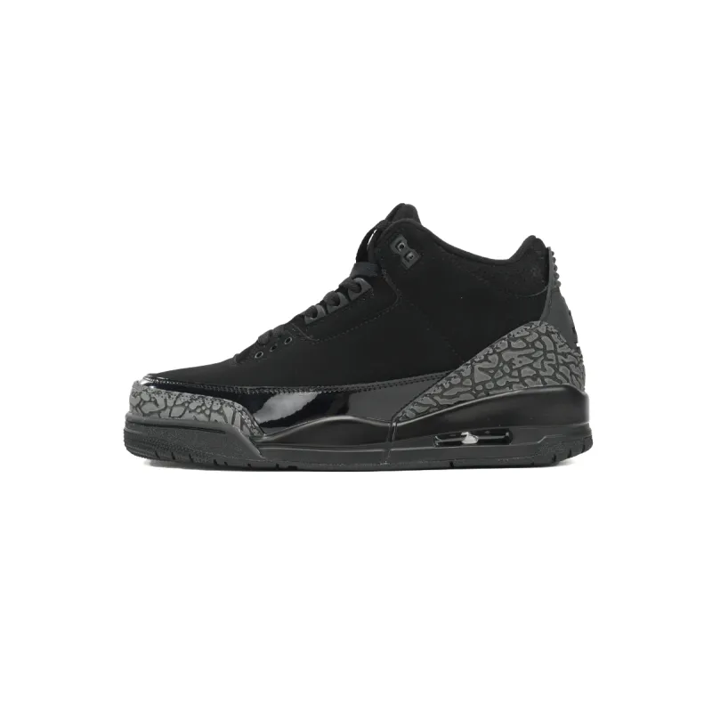 Air Jordan 3 Retro Black Cat  136064-002