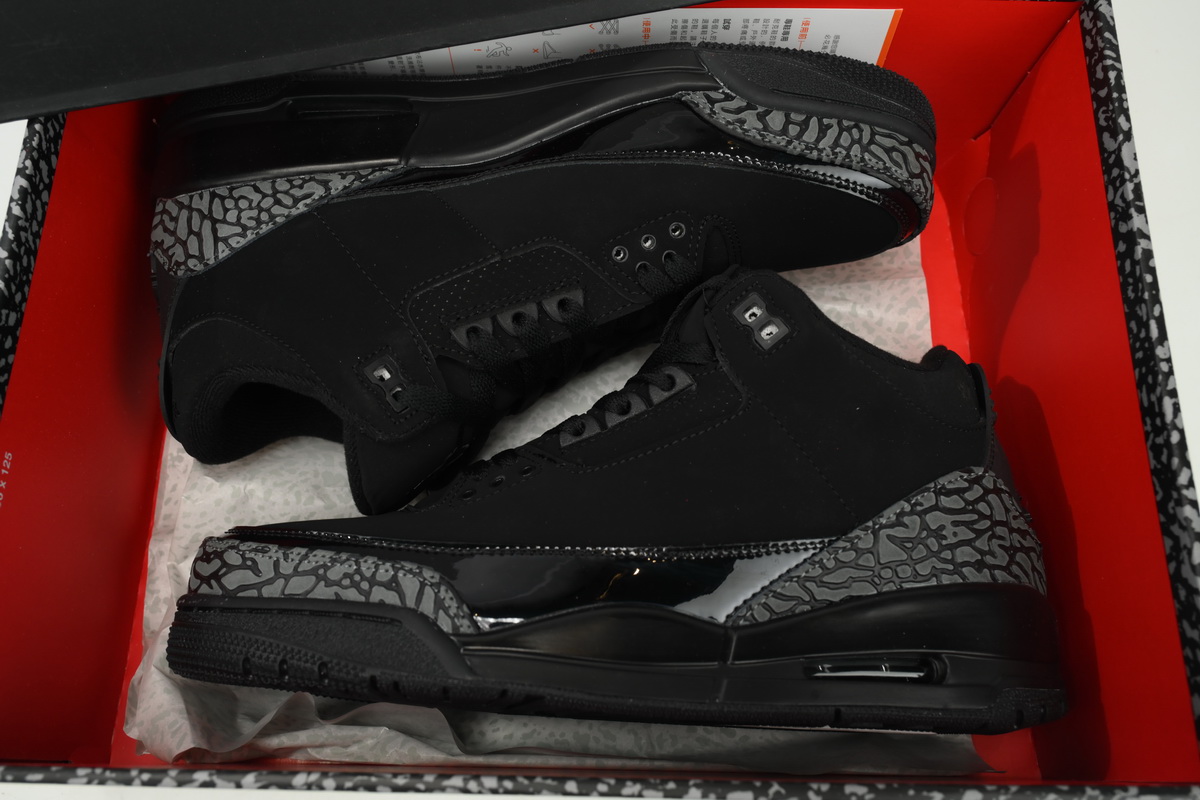 Air Jordan 3 Retro Black Cat 136064-002