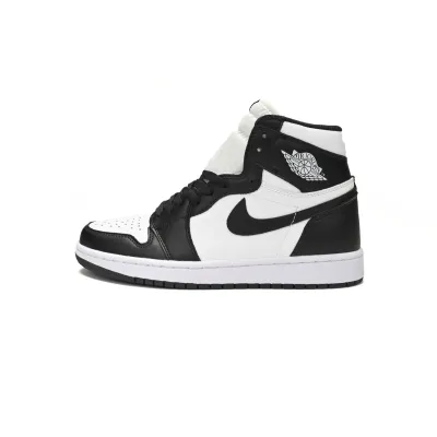 Air Jordan 1 Retro Black White (2014)  555088-010 02