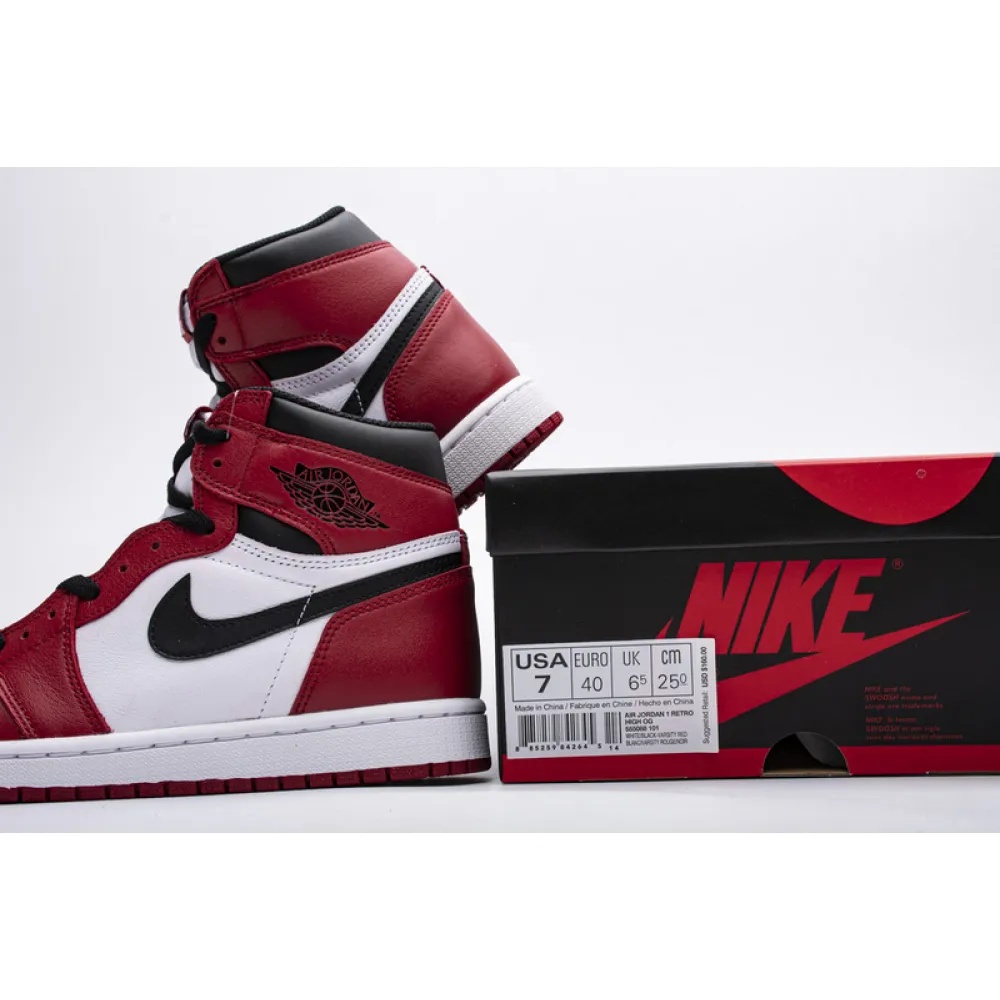 Air Jordan 1 Retro Chicago (2015) 555088-101