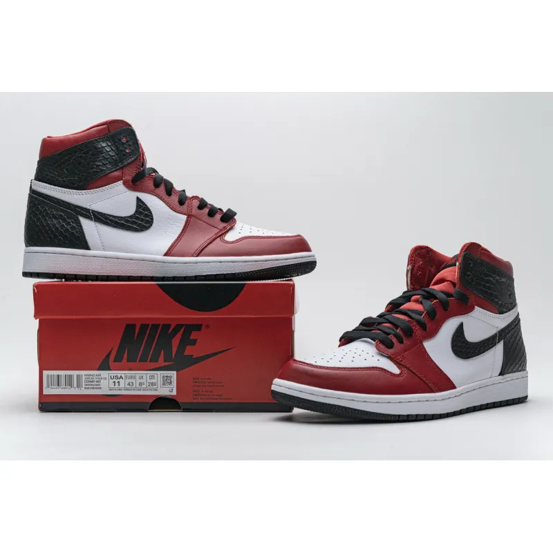 Air Jordan 1 Retro High Satin Snake Chicago (Women's)  CD0461-601