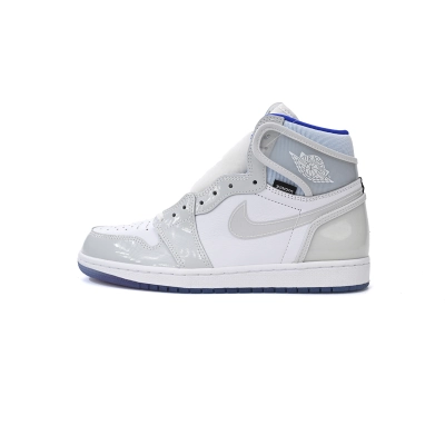 Air Jordan 1 Retro High Zoom White Racer Blue  CK6637-104 01