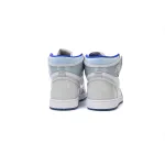 Air Jordan 1 Retro High Zoom White Racer Blue  CK6637-104