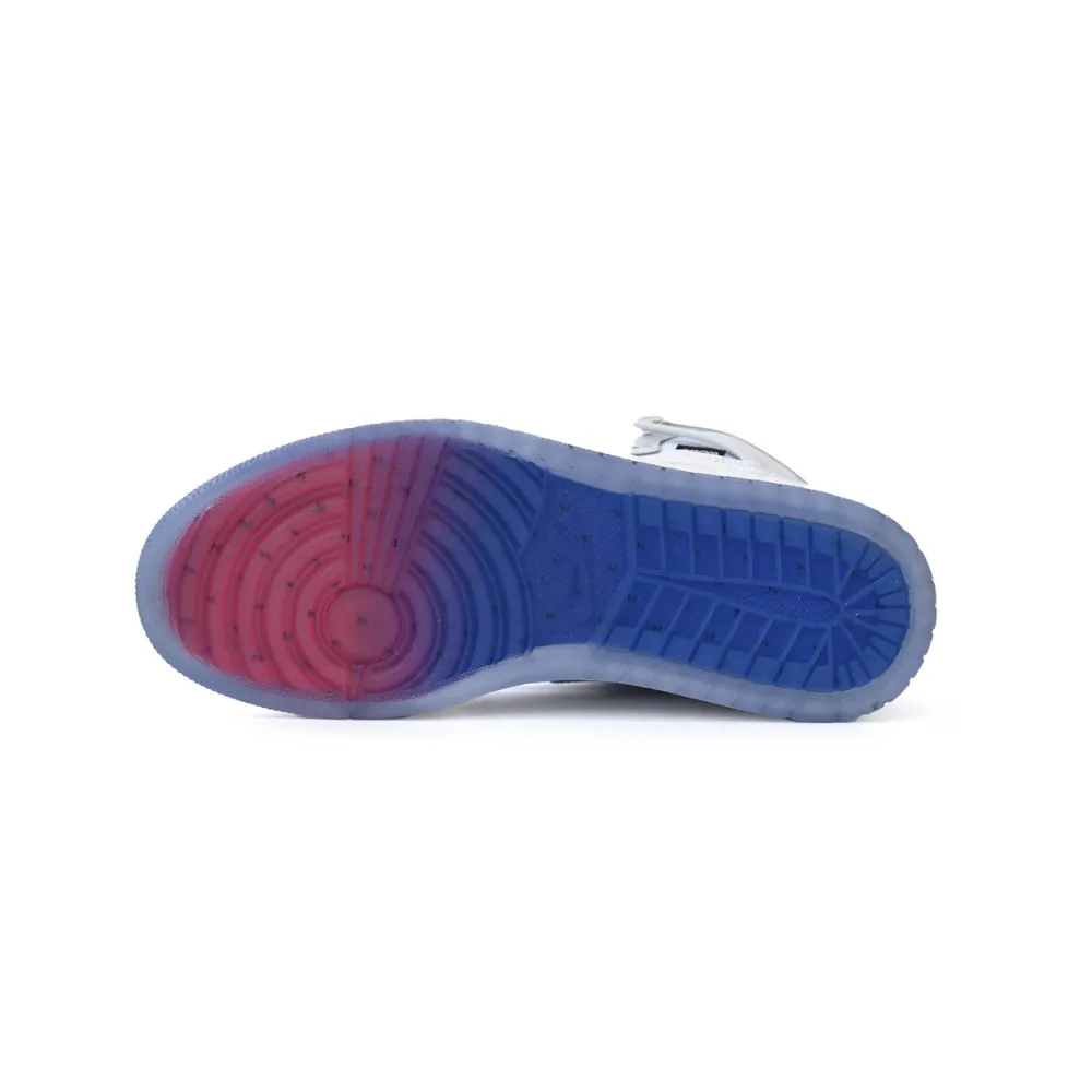 Air Jordan 1 Retro High Zoom White Racer Blue  CK6637-104