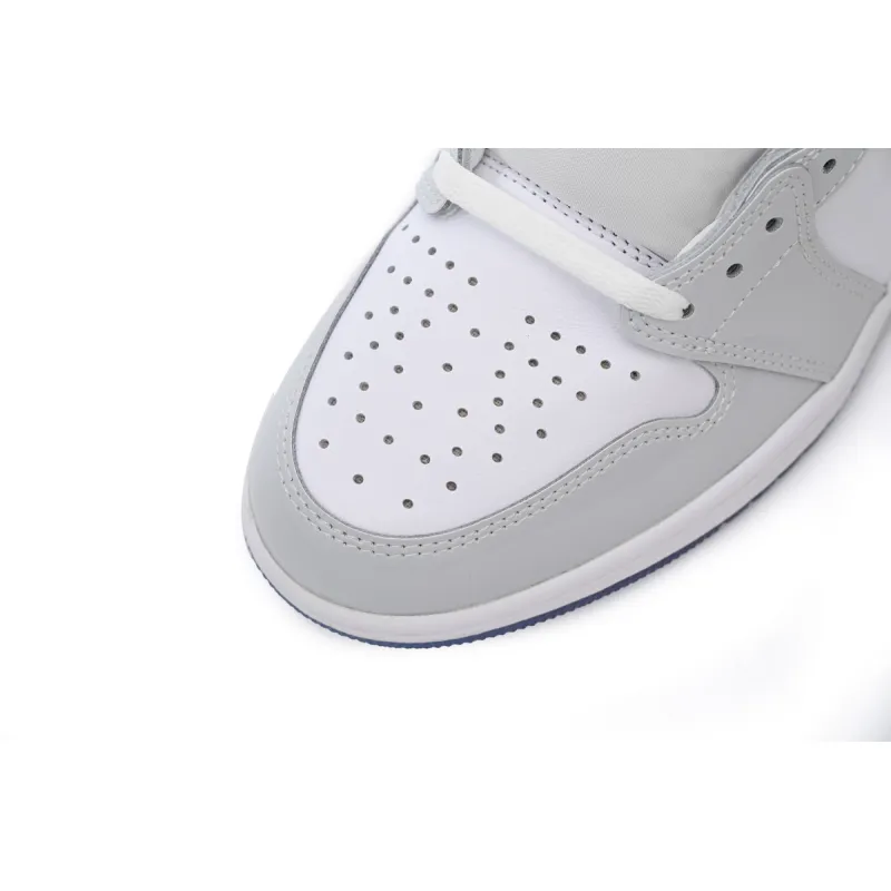 Air Jordan 1 Retro High Zoom White Racer Blue  CK6637-104