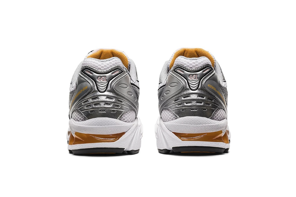 As*ic*s gel-kayano 14 white pure sliver orange 1201a019-106