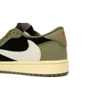  Air Jordan 1 Low OG "Black Olive" x Travis Scott DM7866-002