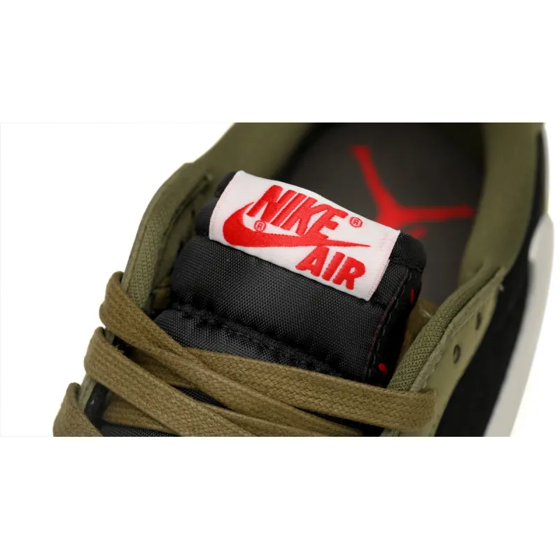  Air Jordan 1 Low OG "Black Olive" x Travis Scott DM7866-002