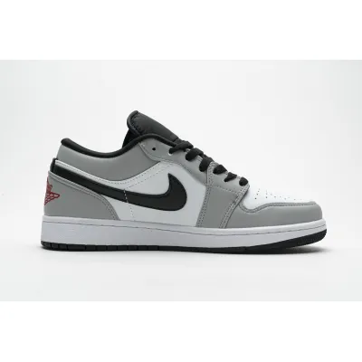Air Jordan 1 Low Light Smoke Grey 553558-030 02