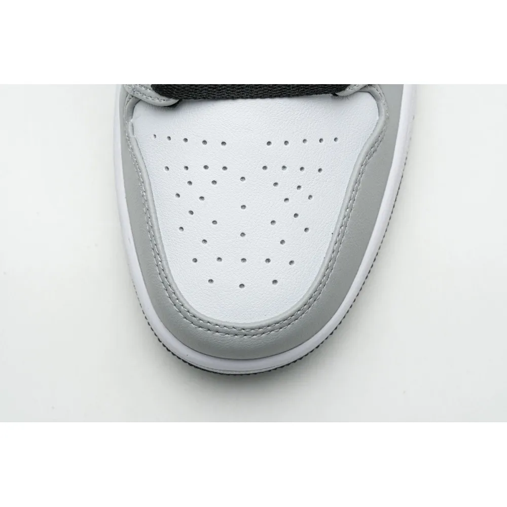 Air Jordan 1 Low Light Smoke Grey 553558-030