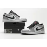 Air Jordan 1 Low Light Smoke Grey 553558-030