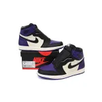 Air Jordan 1 Retro High Court Purple (GS)  575441-501