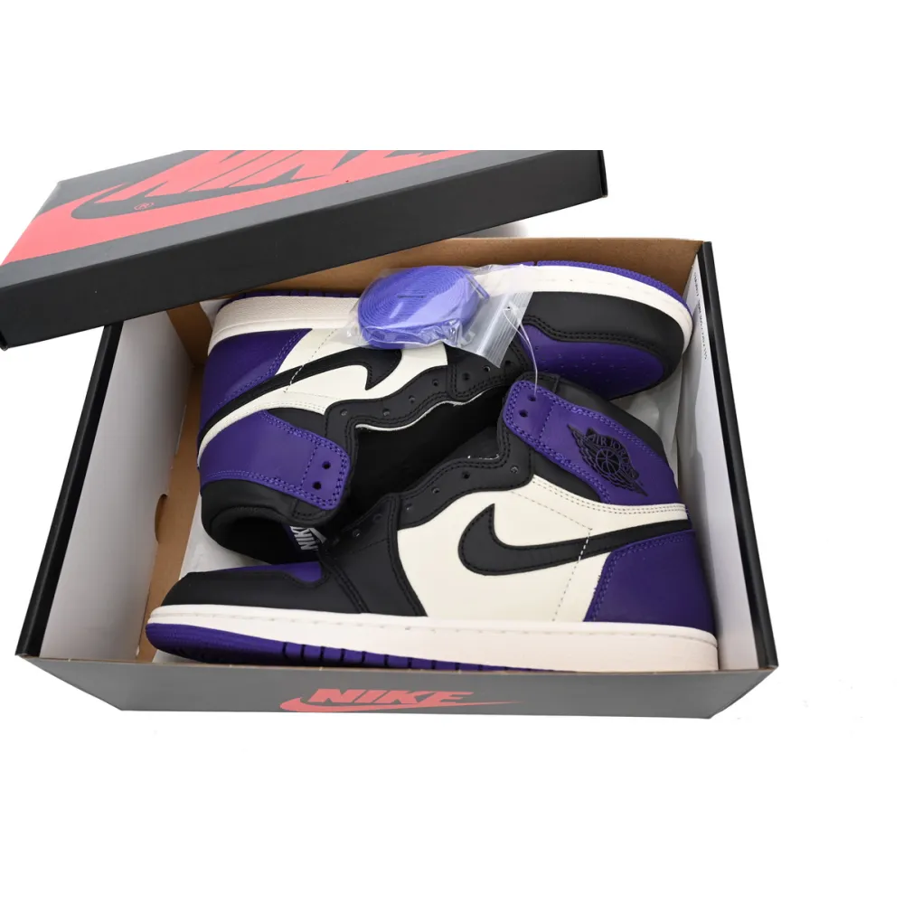 Air Jordan 1 Retro High Court Purple (GS)  575441-501