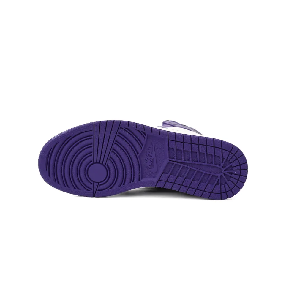 Air Jordan 1 Retro High Court Purple White 555088-500