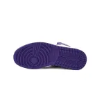 Air Jordan 1 Retro High Court Purple White 555088-500