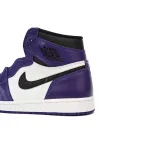 Air Jordan 1 Retro High Court Purple White 555088-500