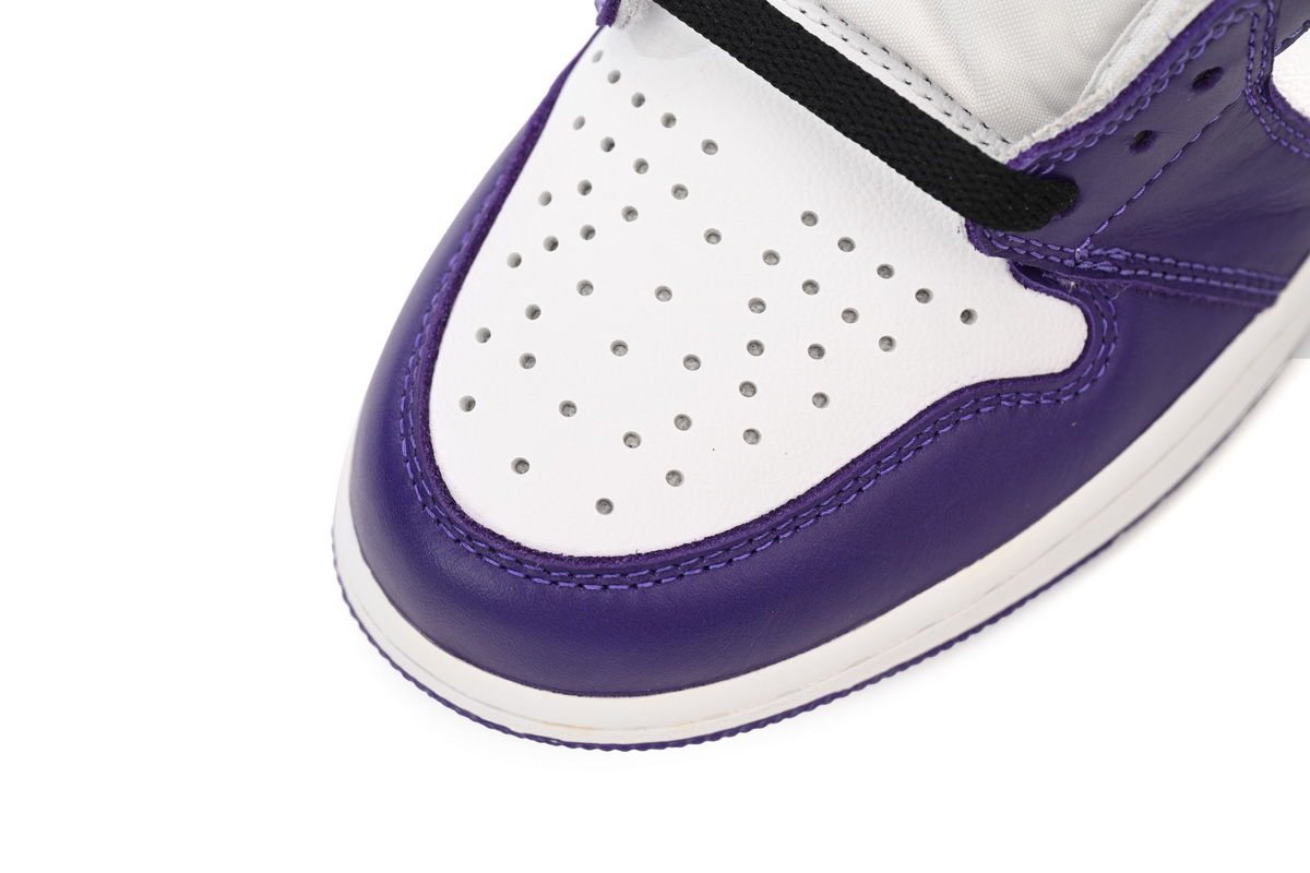Air Jordan 1 Retro High Court Purple White 555088-500