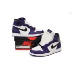 Air Jordan 1 Retro High Court Purple White 555088-500