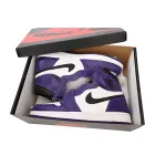 Air Jordan 1 Retro High Court Purple White 555088-500