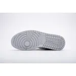 Air Jordan 1 Retro High Neutral Grey Hyper Crimson  555088-018 