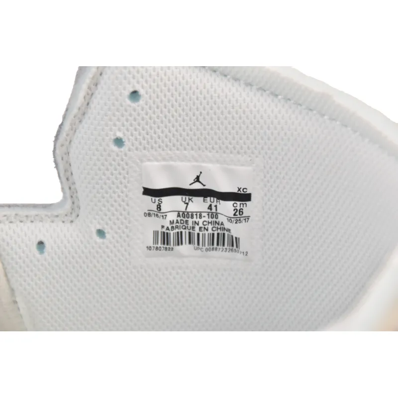 Air Jordan 1 Retro High Off-White Euro AQ0818-100
