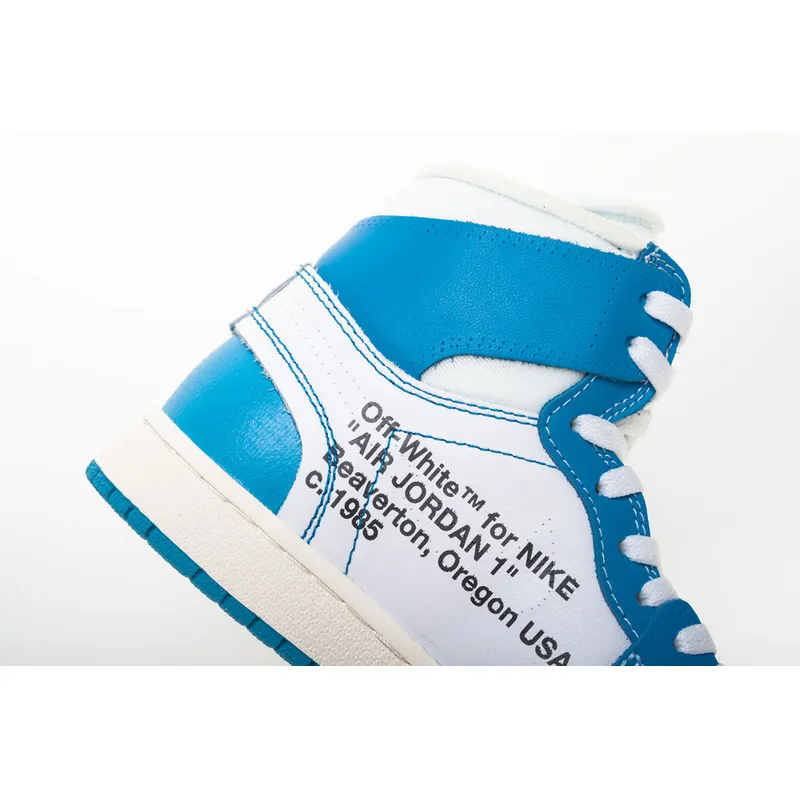 Air Jordan 1 Retro High Off-White University Blue AQ0818-148
