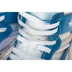 Air Jordan 1 Retro High Off-White University Blue AQ0818-148
