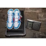 Air Jordan 1 Retro High Off-White University Blue AQ0818-148