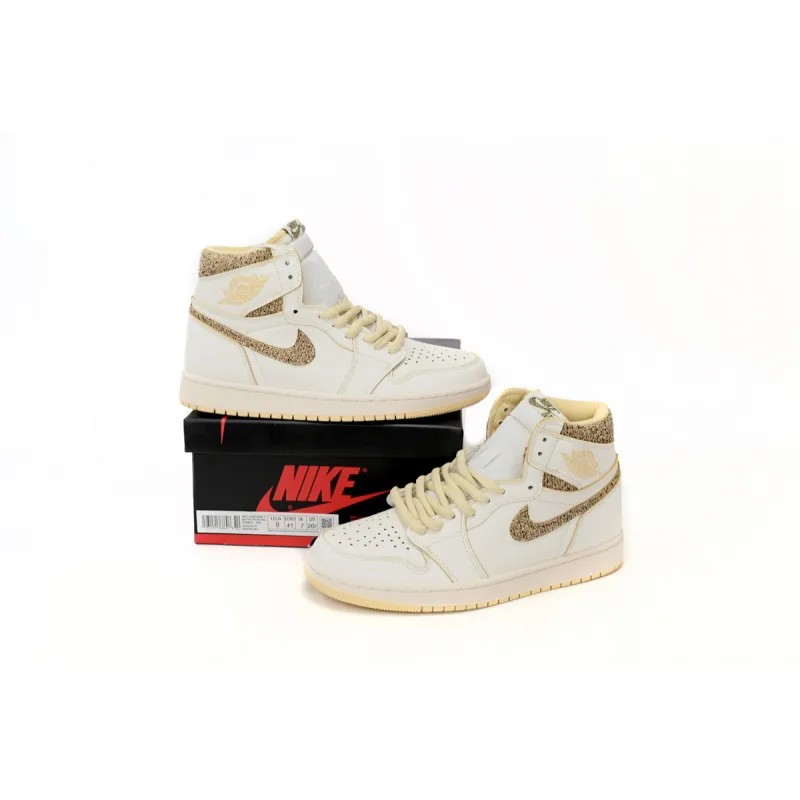 Air Jordan 1 Retro High OG Craft Vibrations Of Naija FD8631-100