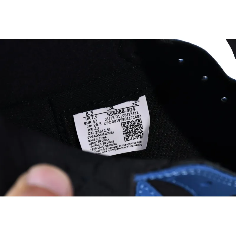 Air Jordan 1 Retro High OG Dark Marina Blue 555088-404