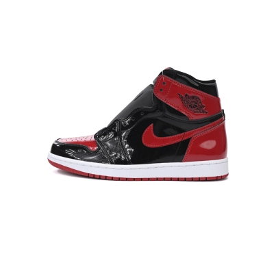 Air Jordan 1 Retro High OG Patent Bred 555088-063  01
