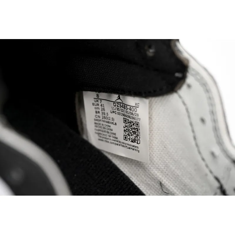 Air Jordan 1 Retro High OG UNC Toe DZ5485-400