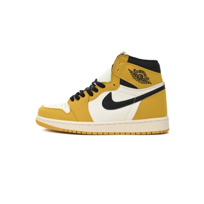 Air Jordan 1 Retro High OG Yellow Ochre  DZ5485-701 01