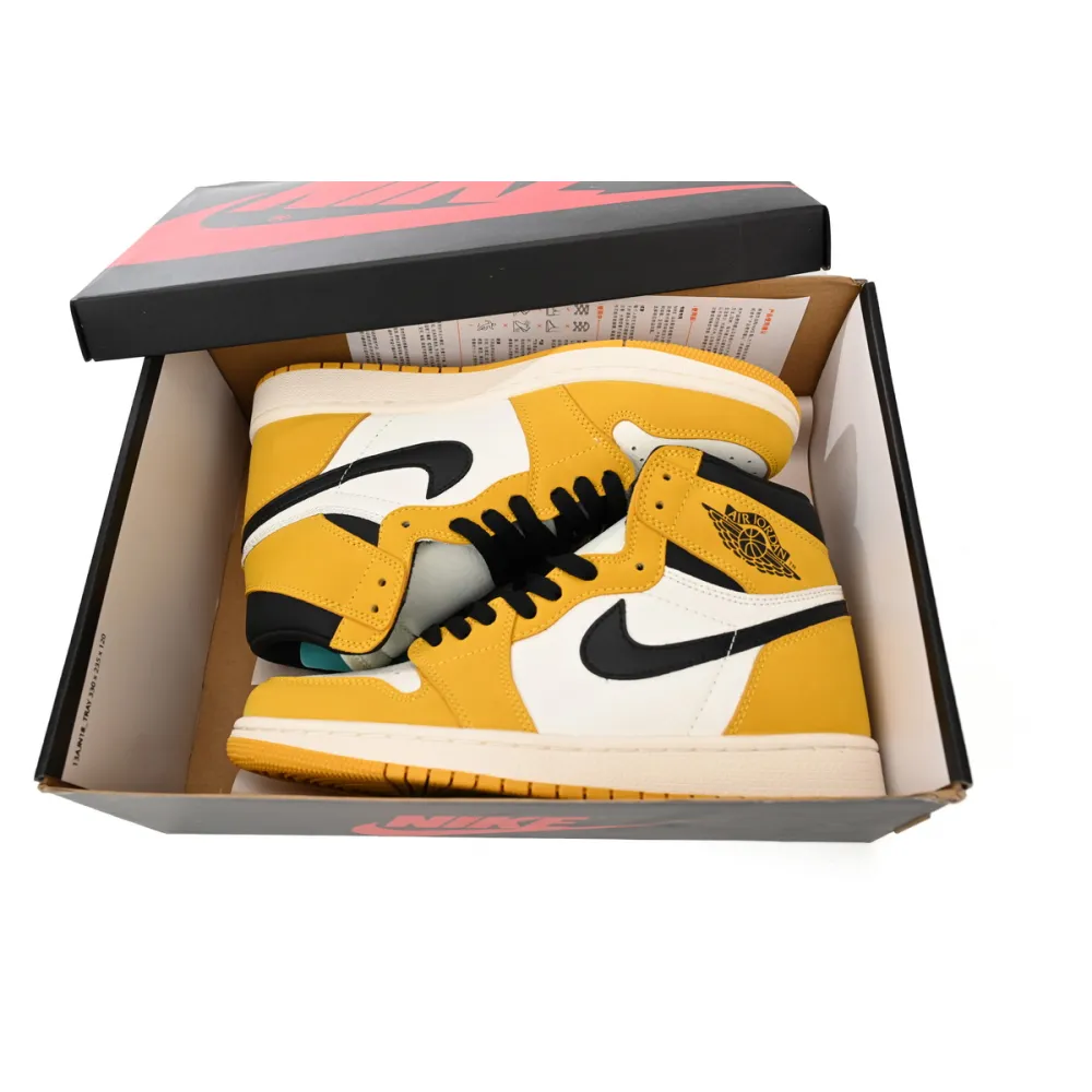 Air Jordan 1 Retro High OG Yellow Ochre  DZ5485-701