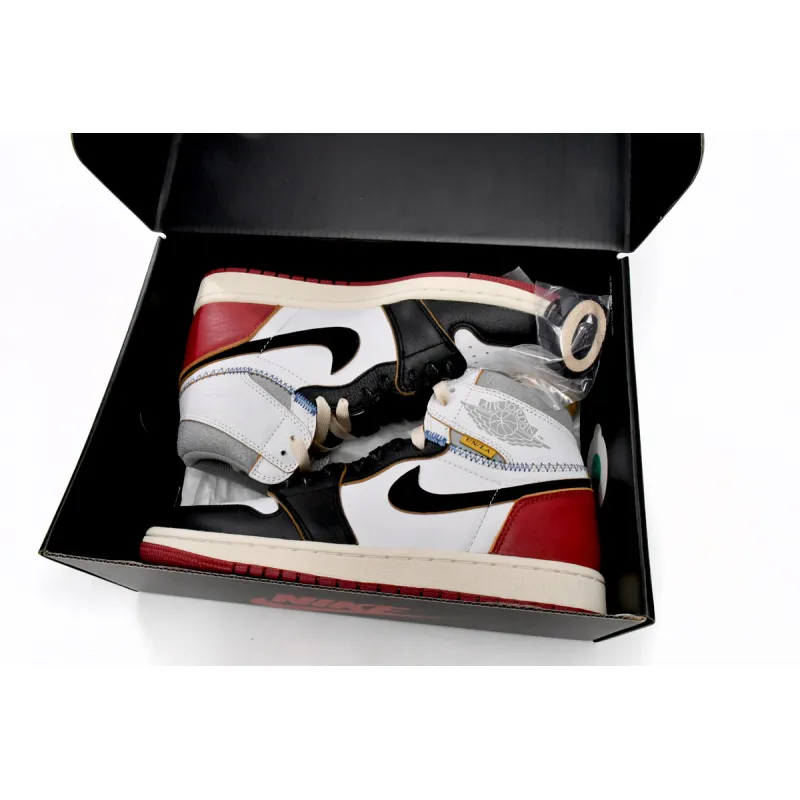 Air Jordan 1 Retro High Union Los Angeles Black Toe BV1300-106