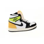 Air Jordan 1 Retro High White Black Volt University Gold  555088-118 