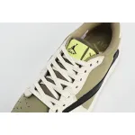 Air Jordan 1 Retro Low Golf Travis Scott Neutral Olive  FZ3124-200