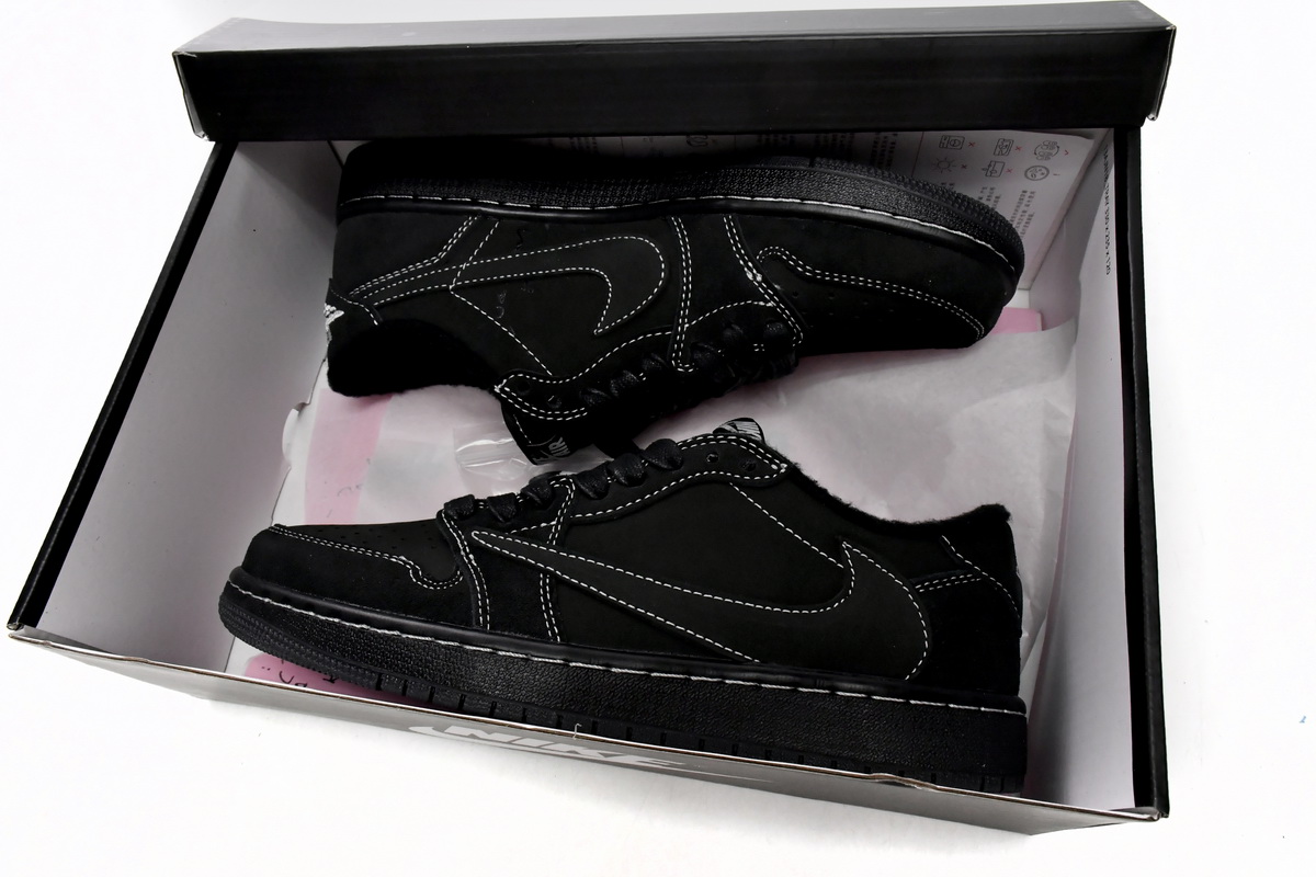 Air Jordan 1 Retro Low OG SP Travis Scott Black Phantom DM7866-001