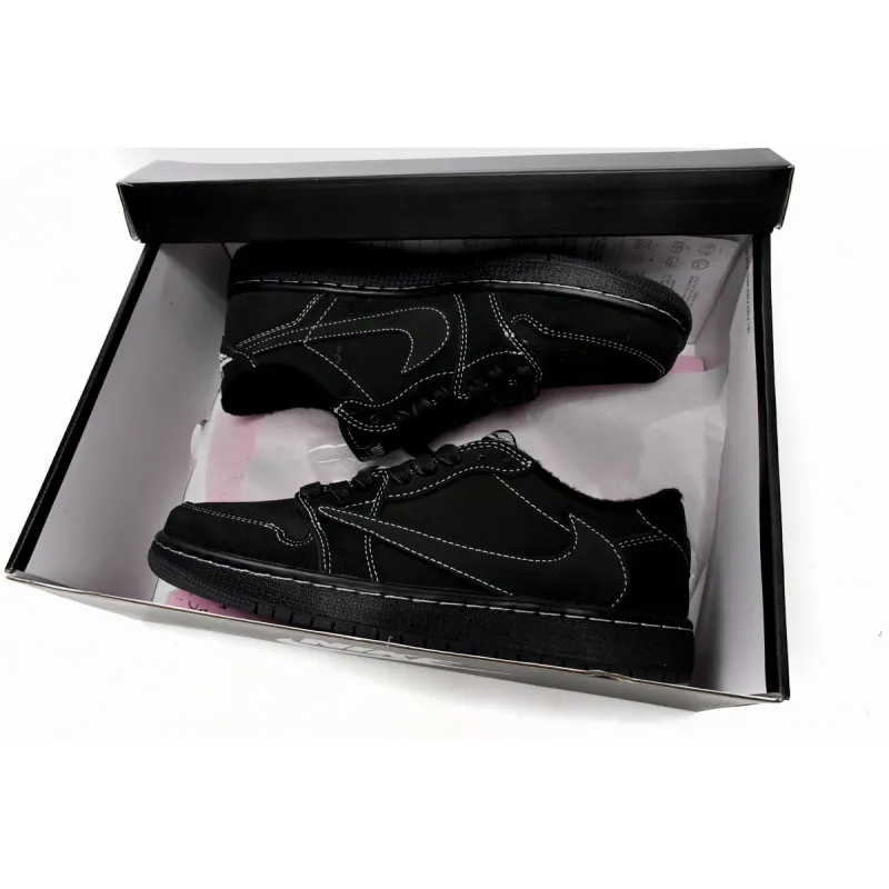 Air Jordan 1 Retro Low OG SP Travis Scott Black Phantom DM7866-001