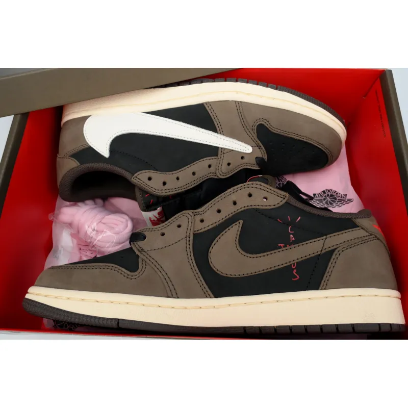 Air Jordan 1 Retro Low OG SP Travis Scott Mocha CQ4277-001