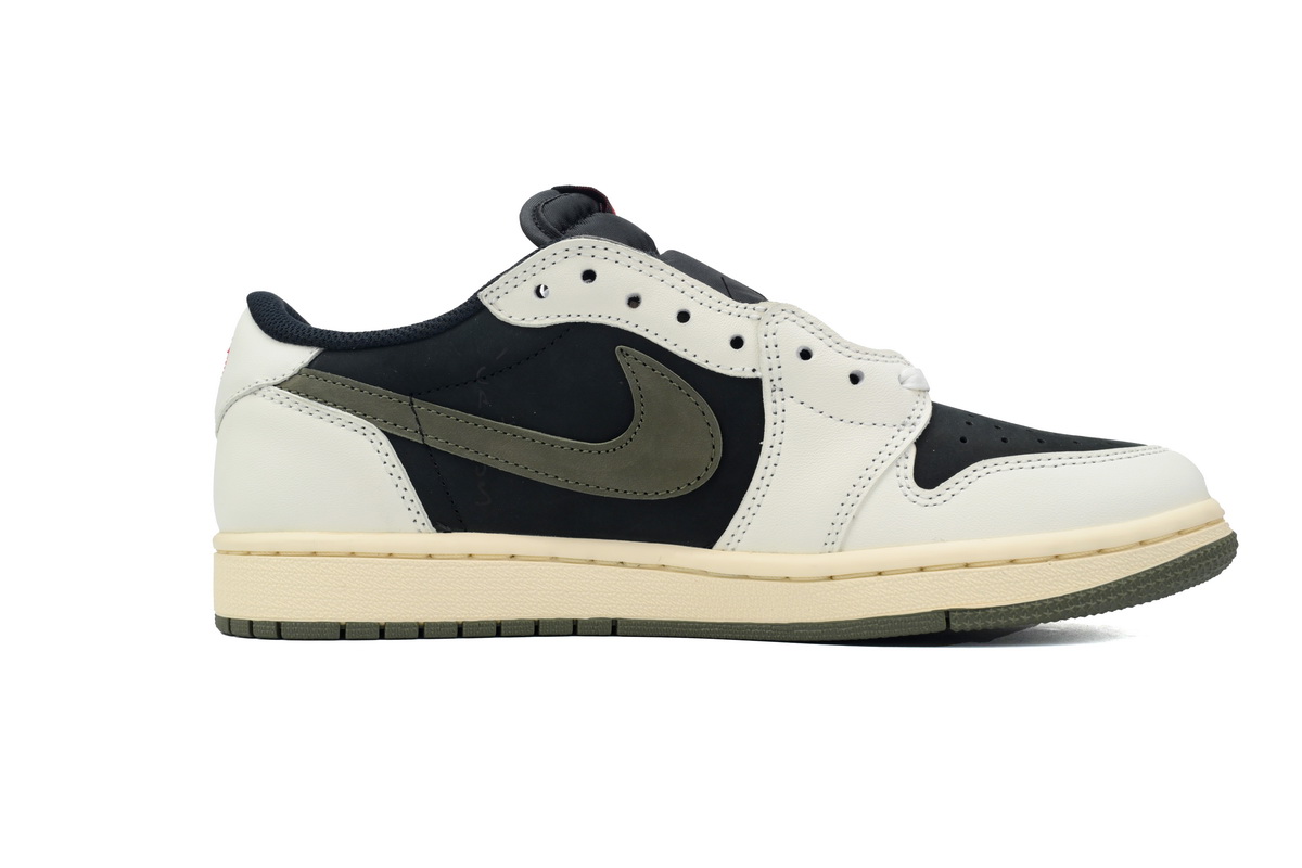 Air Jordan 1 Retro Low OG SP Travis Scott Olive (Women's)  DZ4137-106