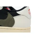Air Jordan 1 Retro Low OG SP Travis Scott Olive (Women's)  DZ4137-106