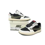 Air Jordan 1 Retro Low OG SP Travis Scott Olive (Women's)  DZ4137-106