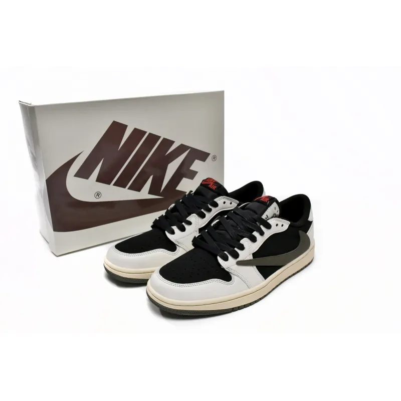 Air Travis Scott x Air Jordan 1 Low OG Olive DZ4137-106