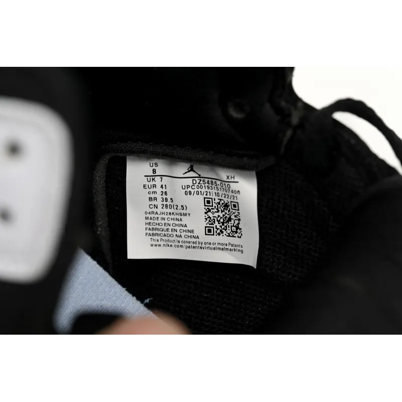 Jordan 1 Retro High OG Black White DZ5485-010 