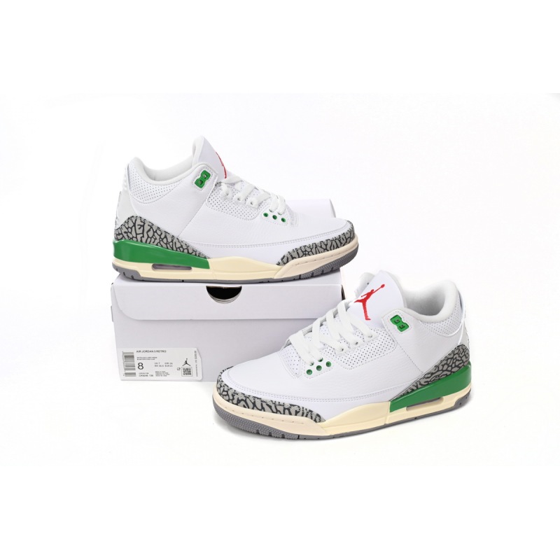 Air Jordan 3 Retro Lucky Green (Women's)  CK9246-136