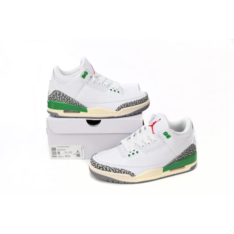 Air Jordan 3 Retro Lucky Green (Women's)  CK9246-136