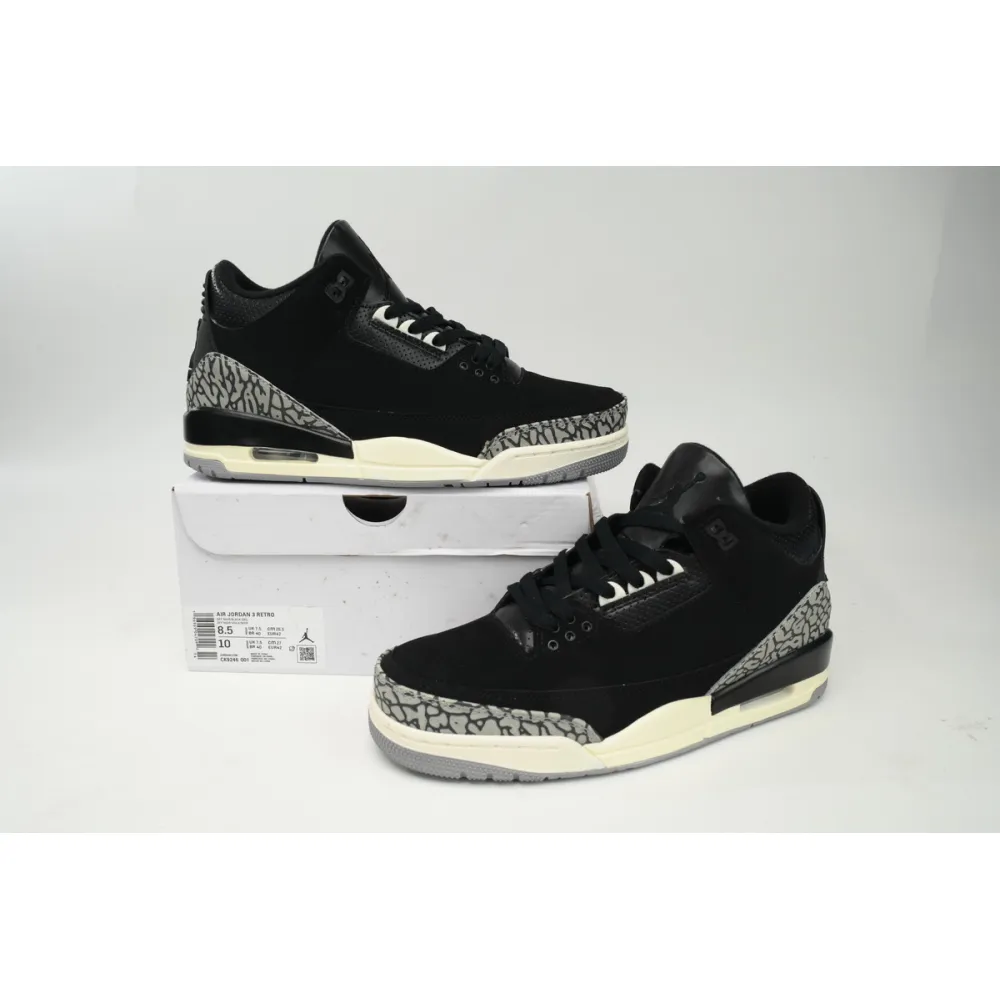 Air Jordan 3 Retro Off Noir (Women's) CK9246-001